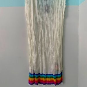 NWT Steve Madden Sleeveless Linen Cover-up ~ One size